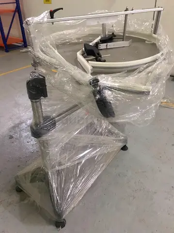 Stainless Steel Rotary Collection Table for Production Line
