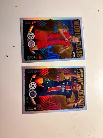 World class limited edition match attax