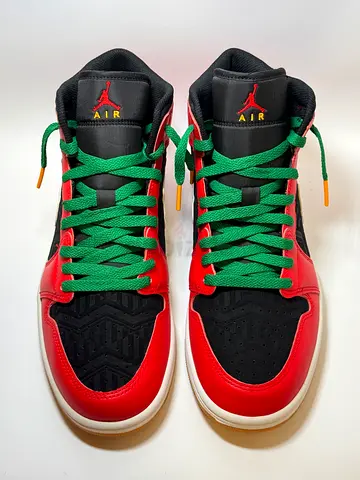 ORIGINAL AIR JORDAN 1 MID SE CHRISTMAS MENS SIZE: U.S 10.5