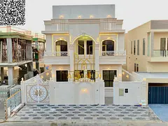 Own your dream villa with a classic design , a roof , and close proximity to the mosque , at a negot