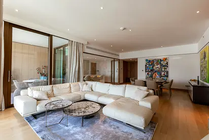 Italian leather sofa