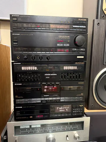 Pioneer AX-730 private pro High end vintage Stereo 5 pcs deck in mint working condition for sale