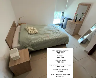 Full bedroom - Excellent condition