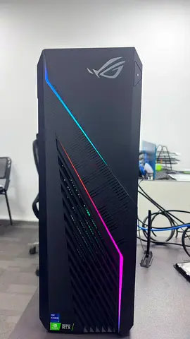 ASUS ROG Gaming Desktop Tower with RGB Lighting - RTX