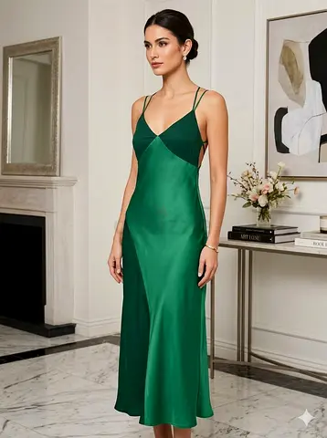 Green Elegant Dress
