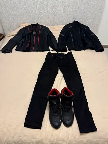 Complete Motorcycle Safety Gear Set for Sale – Perfect for Tall Rider