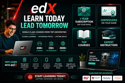 edX Premium Learning | 1 Year Plan | Professional Courses