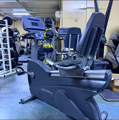 Life Fitness Recumbent Exercise Bike - Good Condition
