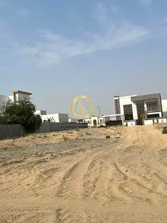 For sale: Residential land in Al-Houshi, Al-Badiya suburb, with an area of 3,158 sq ft on an 18-mete