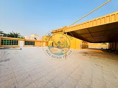 Spaciouse 8 bed villa with maid+driver rooms +2 kitchen just 150k in al ramaqiya Sharjah