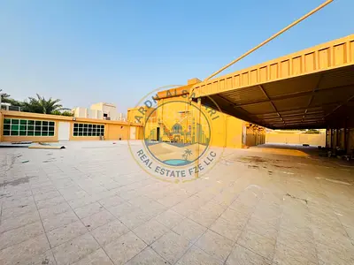 Spaciouse 8 bed villa with maid+driver rooms +2 kitchen just 150k in al ramaqiya Sharjah