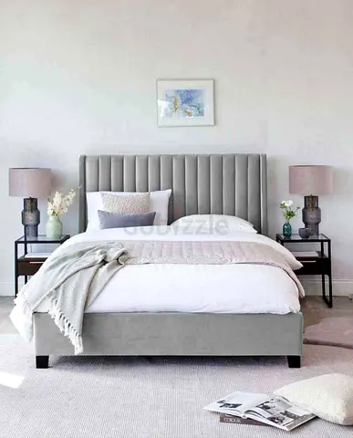 King size brand new bed with mattress for sell
