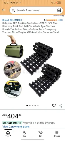 Reliancer offroading recovery mat