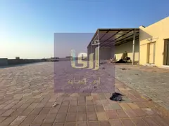 Prime Industrial Yard for Rent | 10,000 Sqft | Shed + 2 Offices | Electricity Available | Al Sajaa S