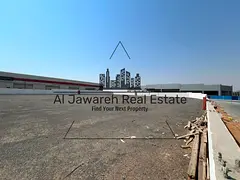A yard for rent in the modern industrial area of Umm Al Quwain