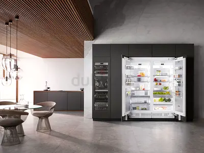 Miele K 2801 Vi + Miele F 2811 Vi MasterCool Integrated Refrigeration Set New