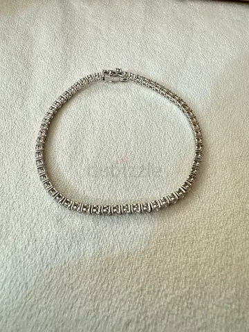 Lab Grown Diamond Bracelet with 18k Gold