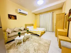 Fully furnished studio apartment | in Ajman - Al Nuaimiya 2 - for monthly rent - including bills and