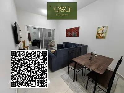 Chiller Free Furnished Two Bedroom Apartment Is Available For Rent In Gulf Tower Emirates City, Ajman.