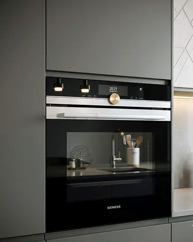 Siemens iQ700 Combination Oven Microwave 60cm – Modern Design | Premium German Quality