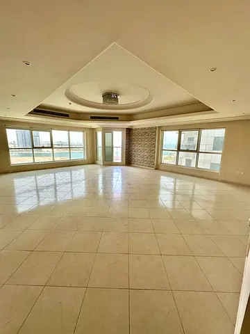 open sea view 3bedroom apartment with parking for yearly rent