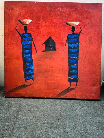 Classic hand made painting it’s such a really give u old African vibes