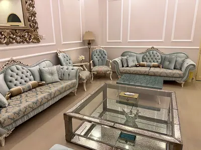Living room sofa set luxurious