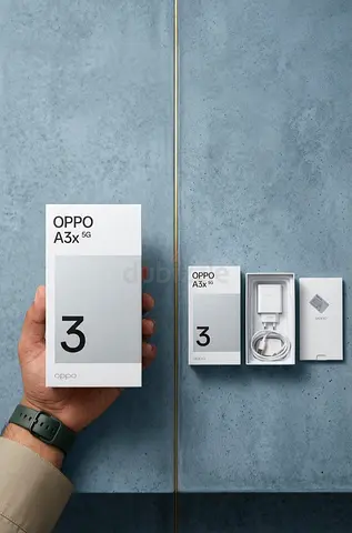 OPPO A3x 5G - Boxed with Charger and Cable