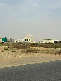 For sale: commercial land in Sharjah, Al Houshi, second row, Al Badiya area. Area: 6006 sq. ft. Fron