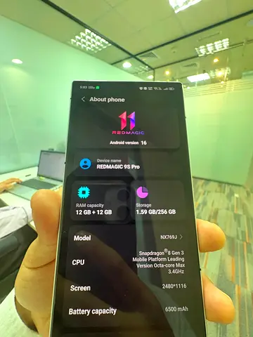 Nubia RedMagic 9S Pro 12GB RAM 256GB Storage Gaming Phone