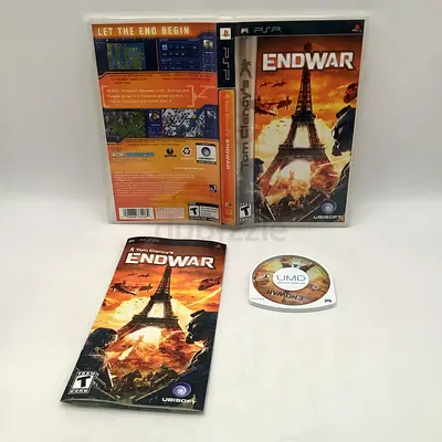 Tom Clancys EndWar PSP Complete In Box