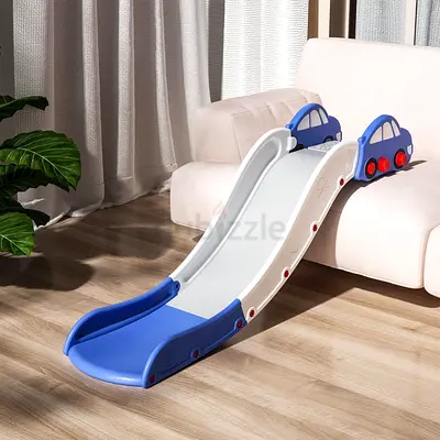 Couch Slide for Stairs Bed Kids Extended Widened Toddler Slide Plastic Indoor Toy Easy to Assemble