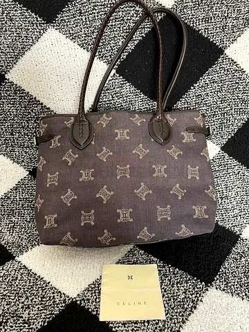 Celine Fabric Denim Tote