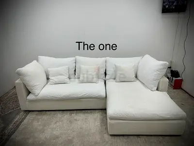 Like new condition the one brand lshape sofa
