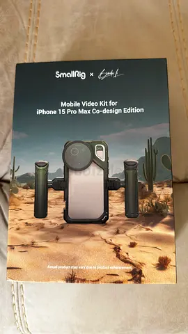 SmallRig Mobile Video Kit for iPhone 15 Pro Max — Co-design Edition (New)