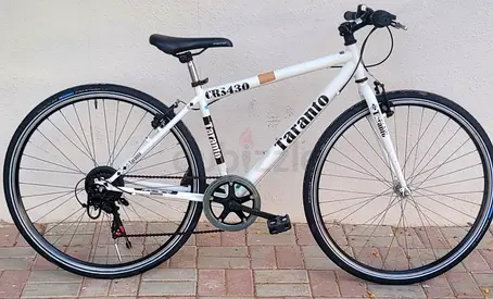 Taranto TR3430 Hybrid/City Bike - White, Good Condition
