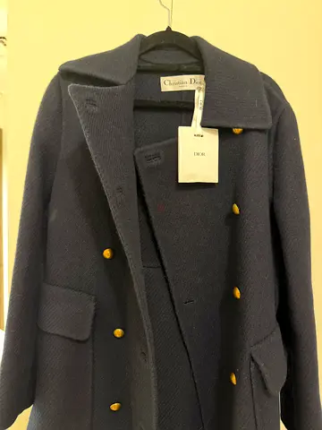 Christian Dior Peacoat Brand New