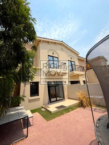 SINGLE ROW 3 BR + MAID ROOM | LUSH GREENERY & DESERT VIEW