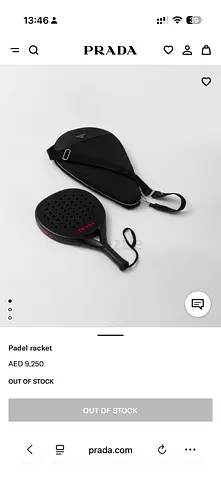Prada Padel Racket without Carry Case - Excellent Condition