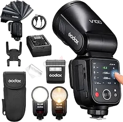 Godox V100-N TTL Flash for Nikon | Brand New | Professional Speedlite