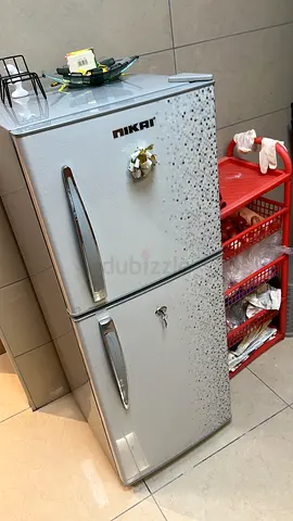 Used Nikai Double Door Refrigerator - Good Working Condition