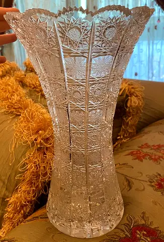 vase crystal