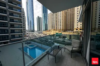 Spacious Layout | 2 Balconies I Fully Furnished