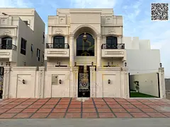 A villa with personal finishes, including registration and ownership fees, located on a main street,