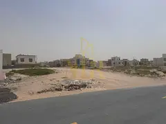 Corner Plot for Sale in Al Rawda Ajman Residential Commercial on 4 Streets Next to Mosque Prime Inve