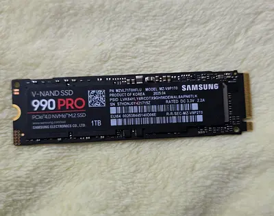 Samsung 990 PRO 1TB M.2 NVMe SSD