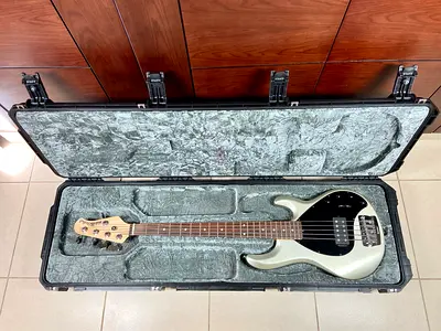 Ernie Ball Music Man StingRay 5 Bass (2009) + SKB Flight Case — Original Owner