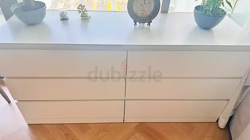IKEA MALM chest with 6 drawers