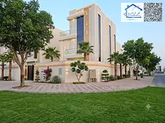 Villa with personalized finishing, prime location, spacious corner unit, luxurious finishing, regist