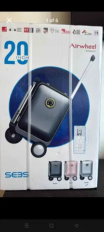 Air wheel robot bag